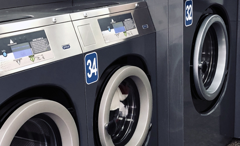 Laverie Automatique Aubervilliers 93 - rue du Landy - Machines à laver grande capacité 6 à 18 kg